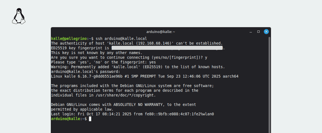 Linux (Ubuntu) SSH access