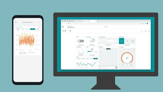 Arduino Cloud Dashboard & IoT Remote App