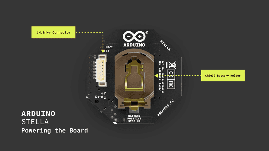 Powering options for the Arduino Stella (portable and wireles applications)