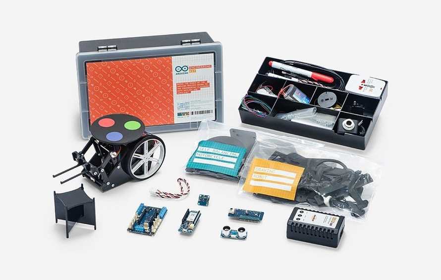 Arduino Engineering Kit R2 Note: This product has been replaced by the Arduino Engineering Kit Rev2