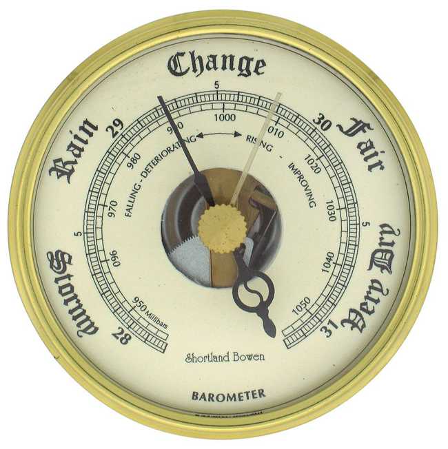 A barometer.