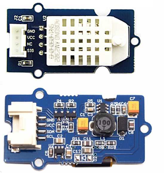 Grove DHT sensor module.