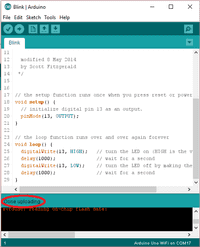Arduino UNO WiFi sketch completed