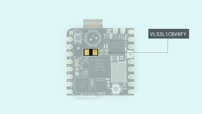 Arduino Nicla Vision - Time of Flight sensor