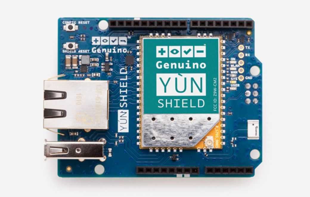 The Arduino Yún Shield