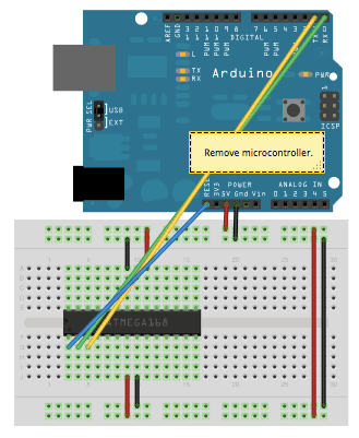 Tienerjaren verhaal Waardig From Arduino to a Microcontroller on a Breadboard | Arduino Documentation |  Arduino Documentation