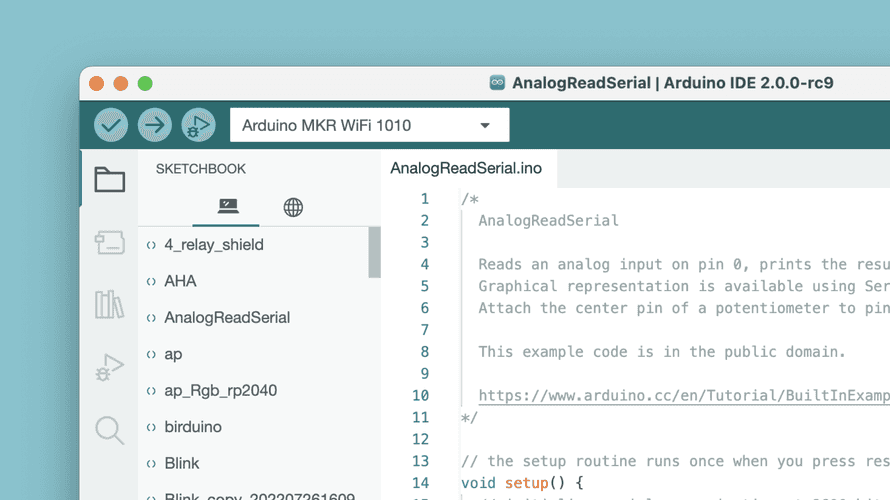 Getting Started with Arduino IDE 2 | Arduino Documentation