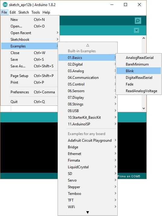 Getting Started with the Arduino Primo Core | Arduino Documentation