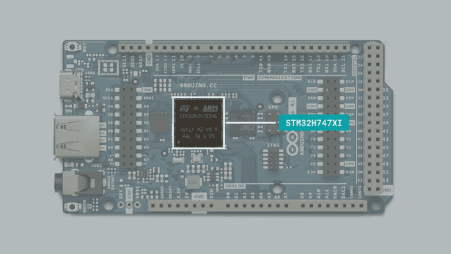 Microcontroller on the GIGA R1