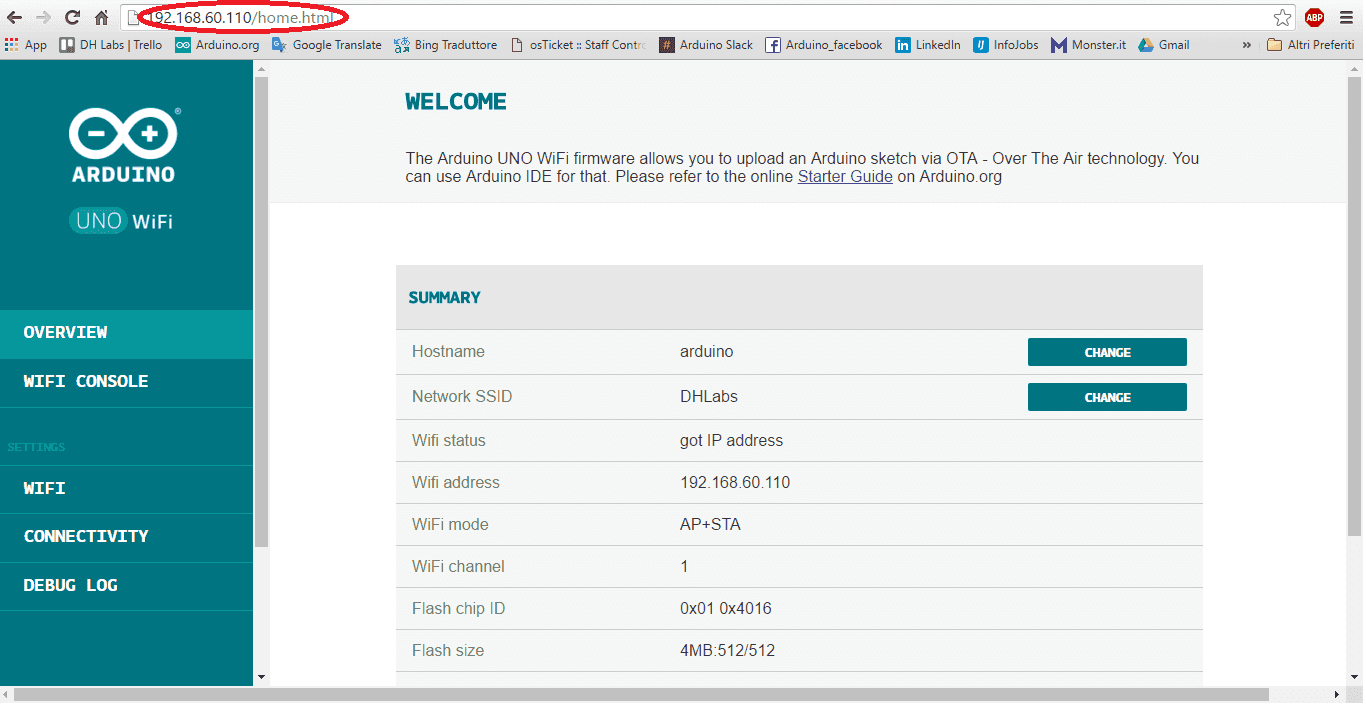 Click on WiFi in the left menu and change the Wi-Fi configuration mode ...