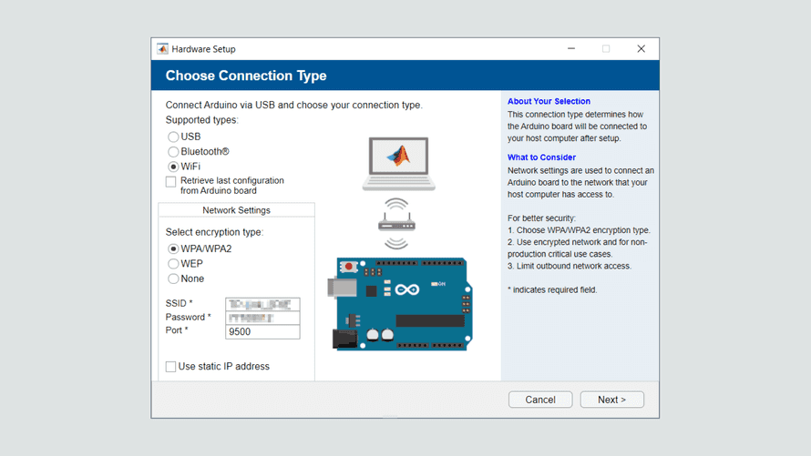 Controlling LED over Wi-Fi Using MATLAB with Nano 33 IoT | Arduino ...