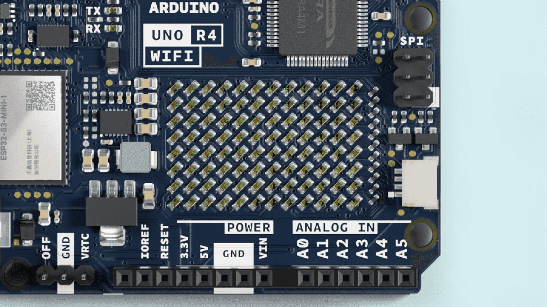 Programming the Arduino UNO R4 WiFi's LED Matrix 