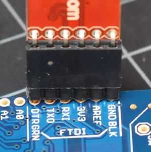Arduino Fio Project Using the adaptor to program a Fio