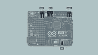 Arduino R4 Shield Dimensions Communication pins