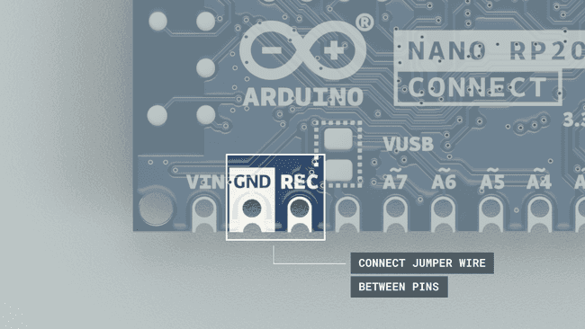 Connect GND + REC + press the reset button to open mass storage.