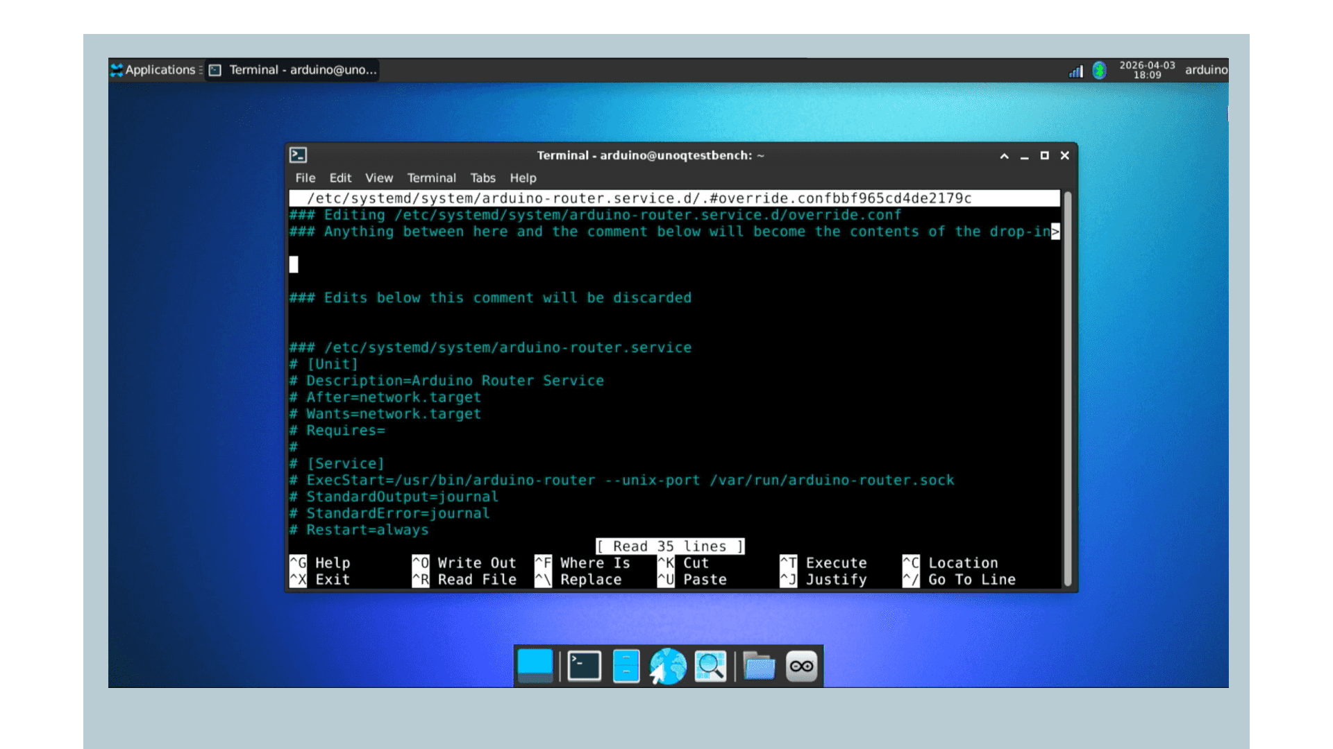 Managing Router Service (3.2)