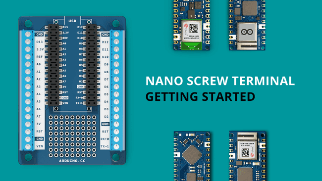 The Nano Screw Terminal Adapter.