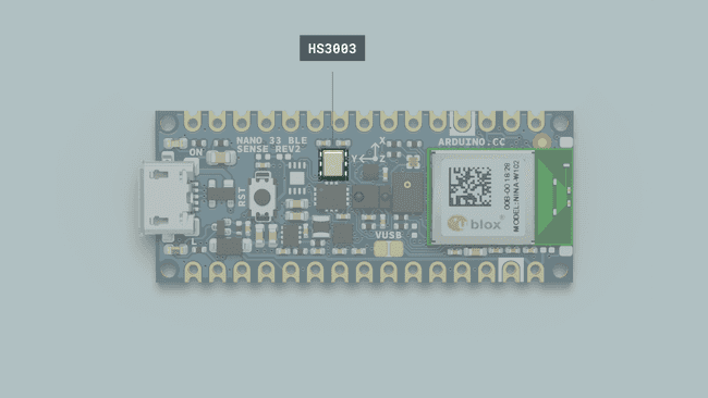 The HS3003 sensor.