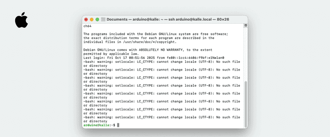 macOS SSH access