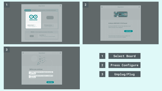 Setup your Arduino device