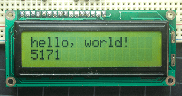 Liquid Crystal Displays (LCD) with Arduino | Arduino Documentation