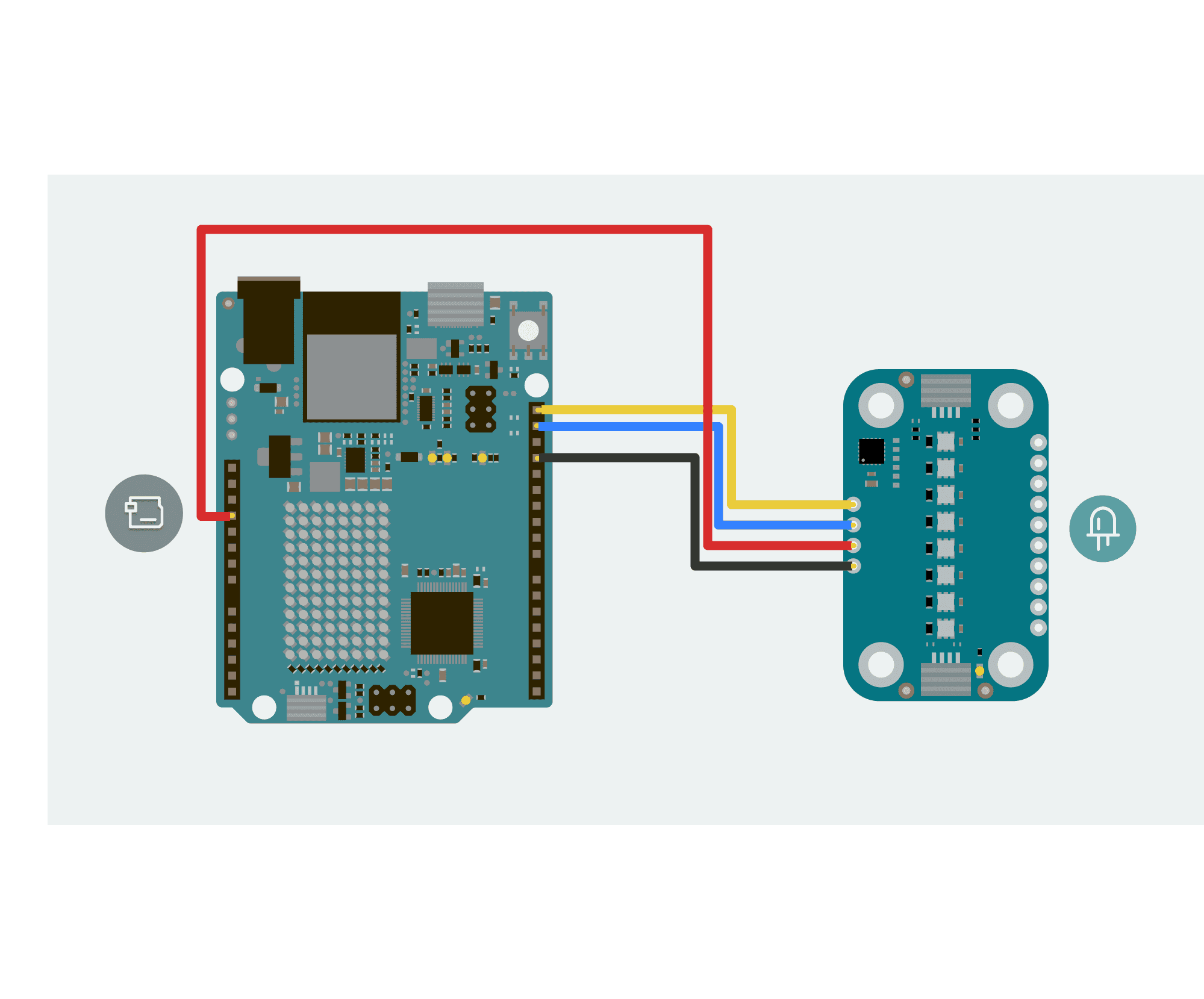 Connection Guide Solder Pads