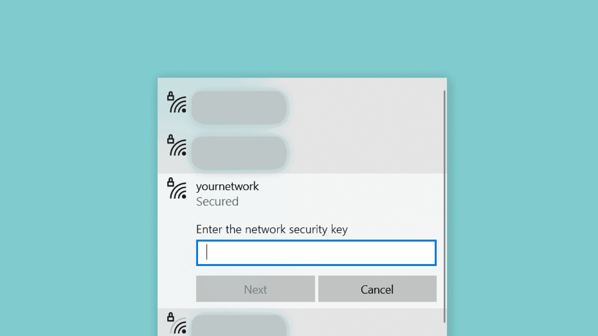 Finding your network.