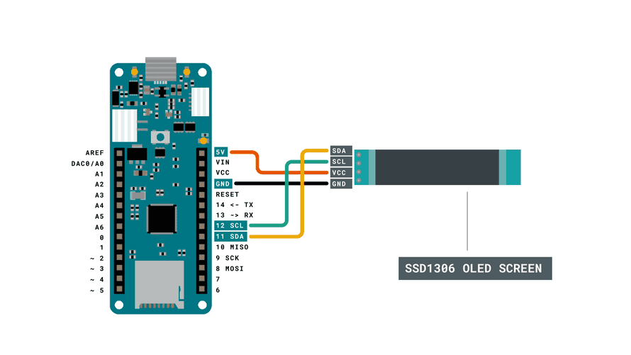 RTC (Real Time Clock) with MKR Zero and OLED Display | Arduino ...