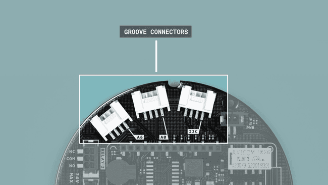 Grove connectors on the MKR IoT Carrier Rev2