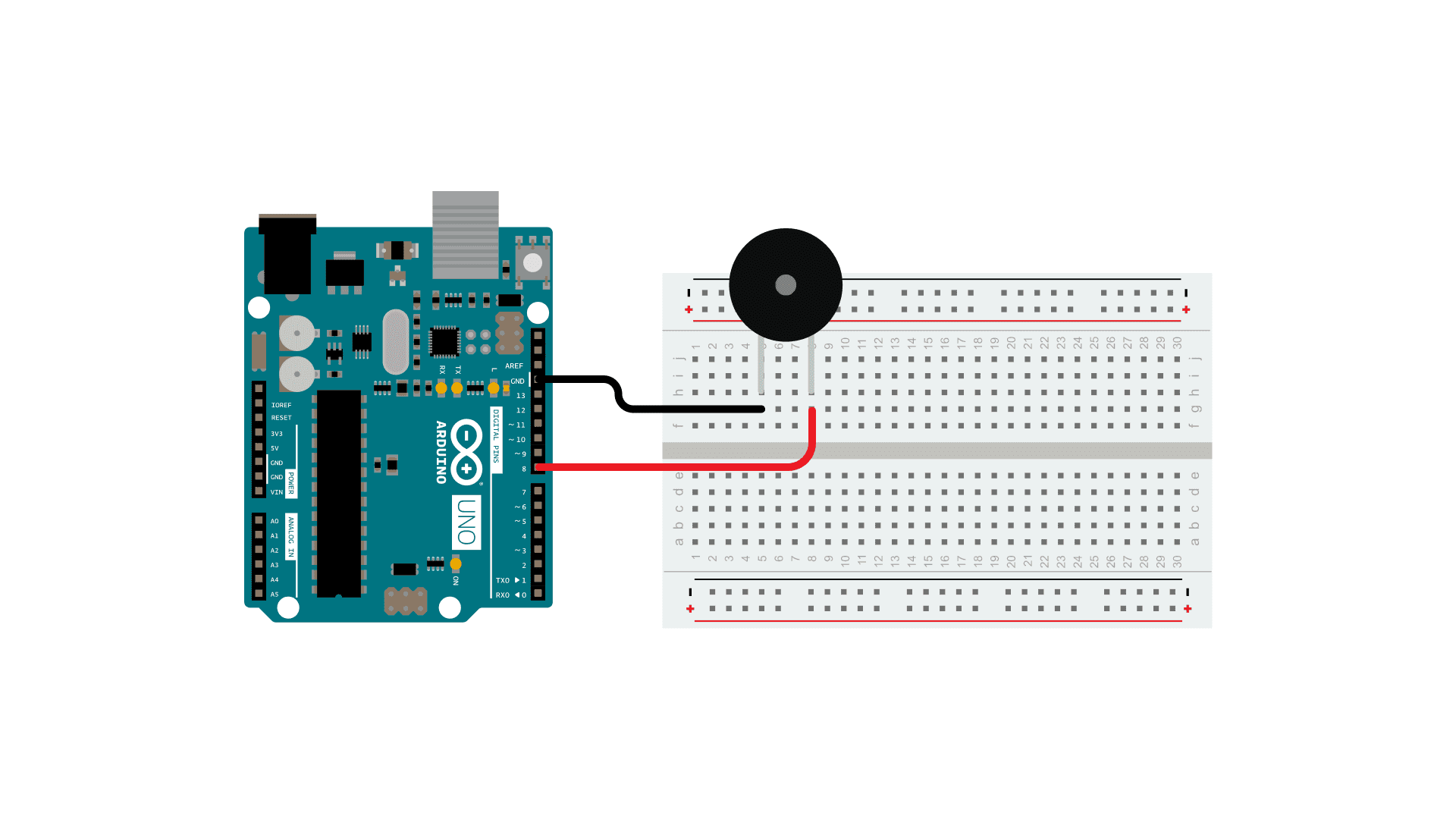 Play a using the tone() function Arduino | Arduino