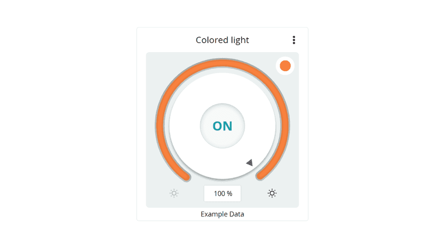 Colouring Send Widget Colored Light Widget