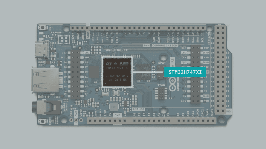 Microcontroller on the GIGA R1