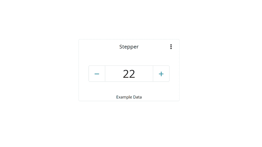Stepper Driver Widget Python Stepper Widget