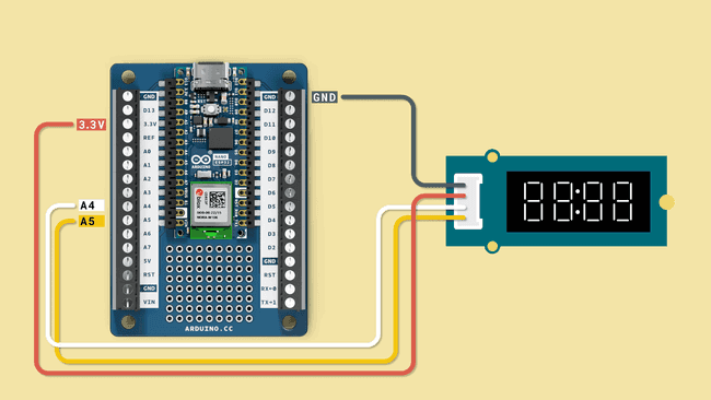 4 Digit Display Circuit