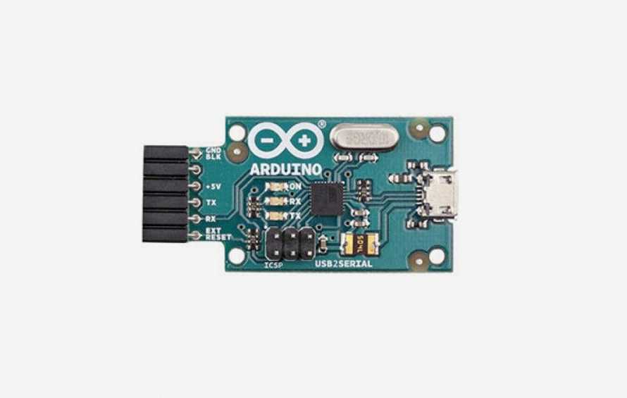 Arduino Usb Cto Serial Module The Arduino USB 2 Serial Micro board