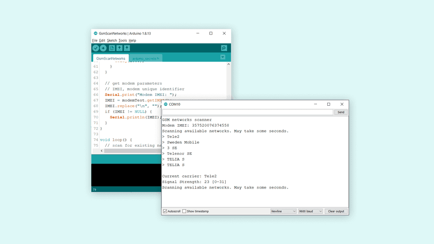 Scanning Available Networks with MKR GSM 1400 | Arduino Documentation