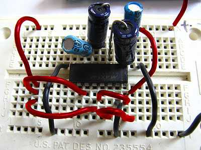 +5v wires are red, GND wires are black
